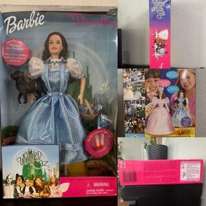 The Wizard of Oz 1999 Barbie Mattel Collectible Collection- Set of 4